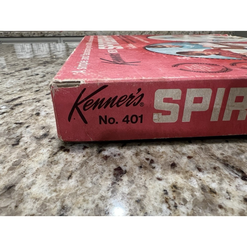 Vtg 1967 Kenner's New Spirograph Drawing Set Box Kit No. #401 Near Complete - Picture 9 of 16